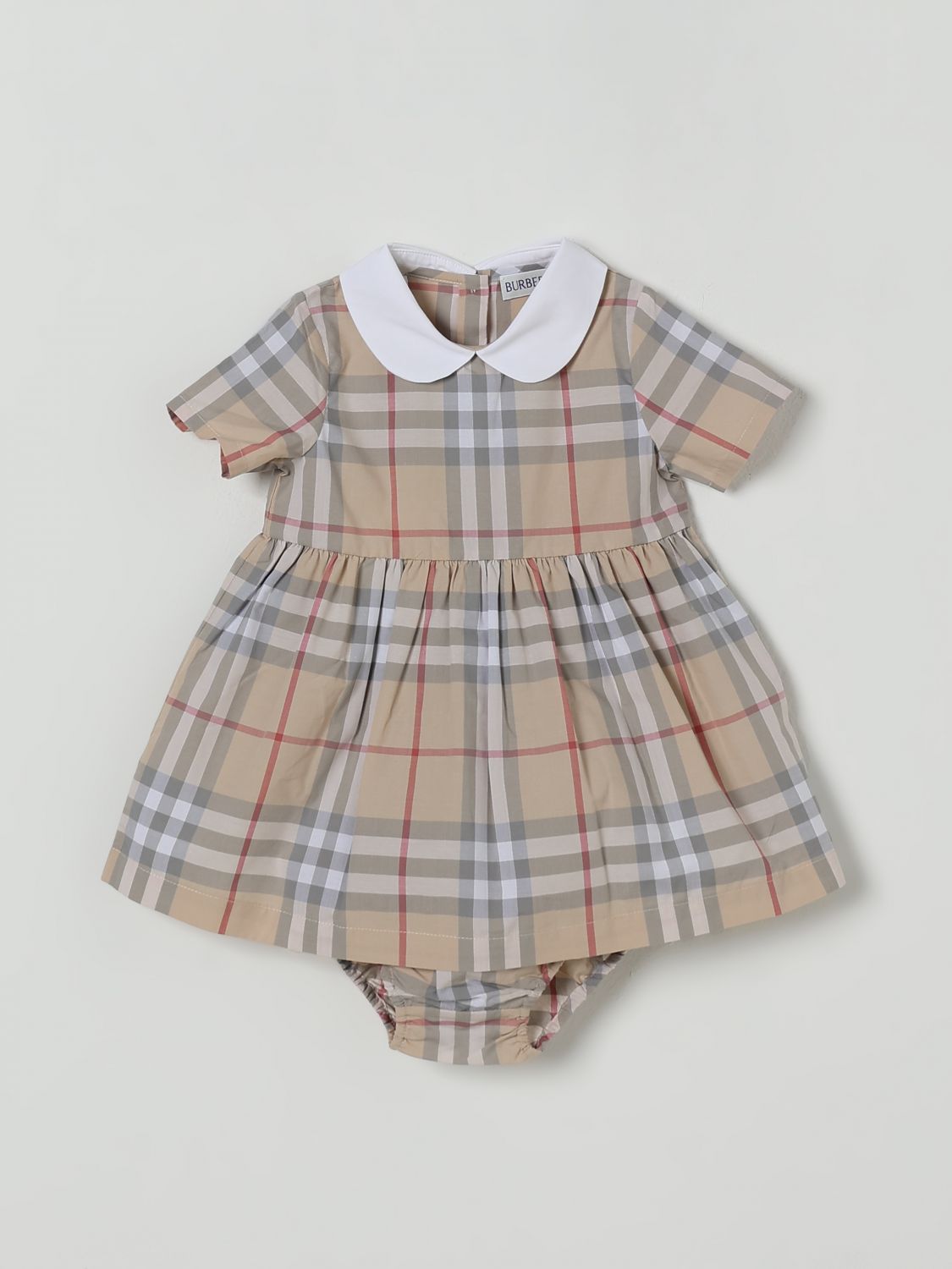 Burberry Romper Kids Grey