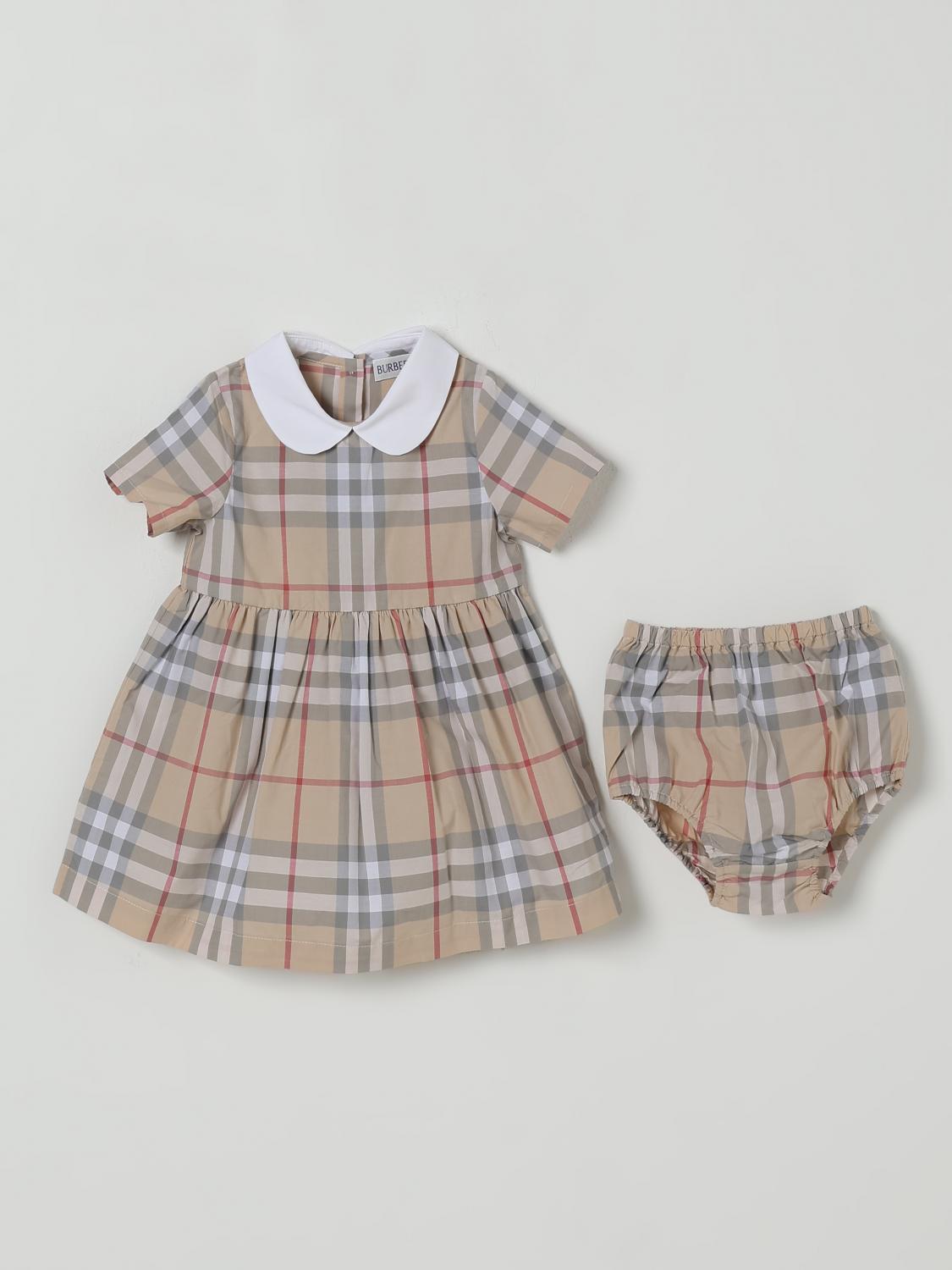 Burberry Romper Kids Grey