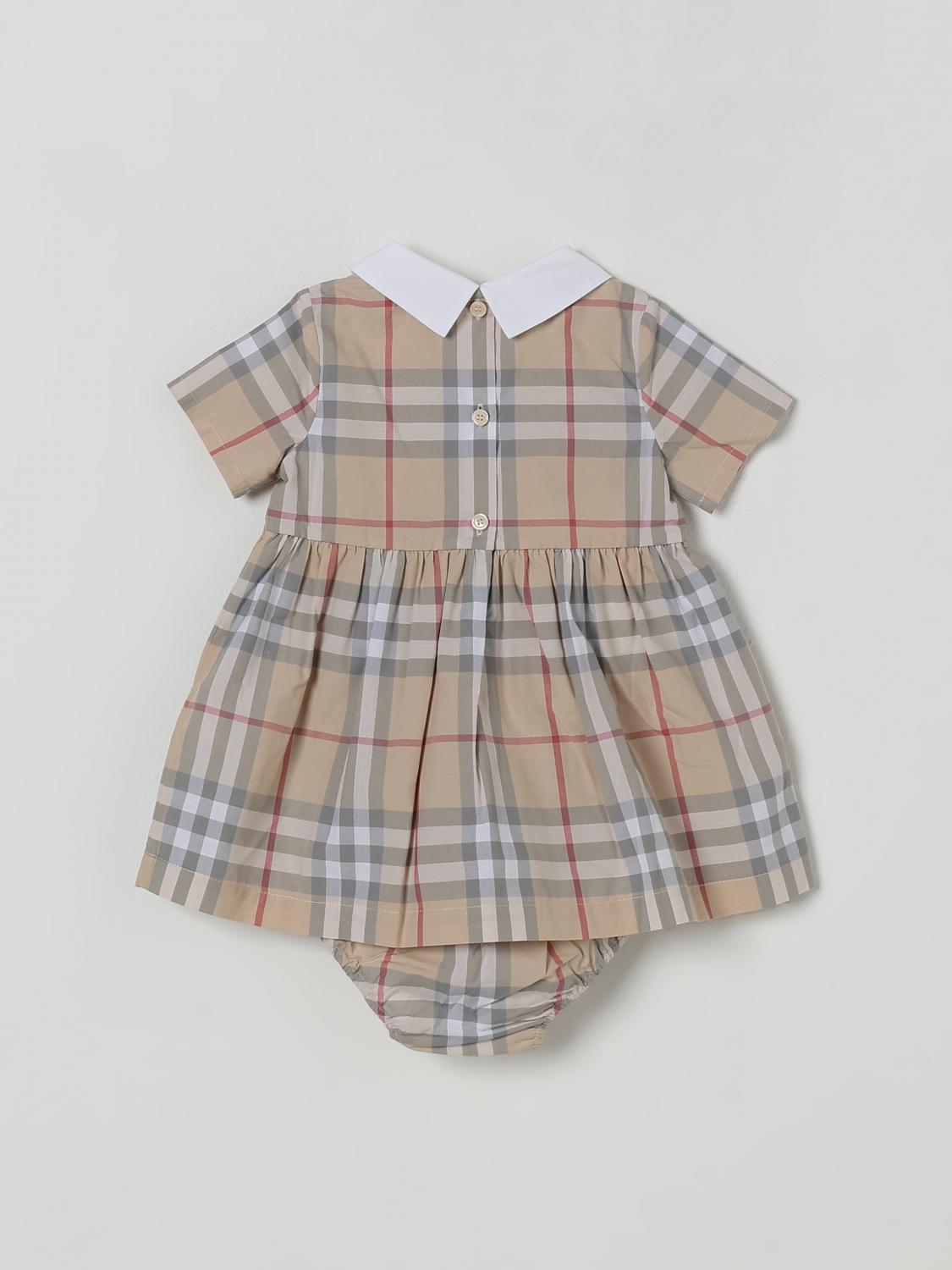 Burberry Romper Kids Grey