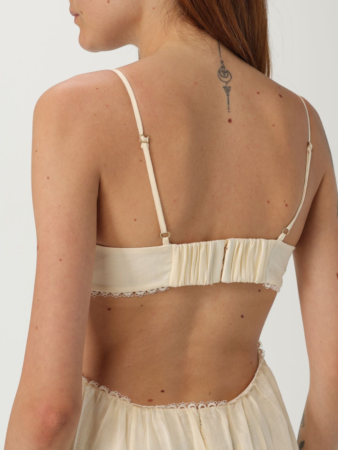 Zimmermann Dress Woman Yellow Cream