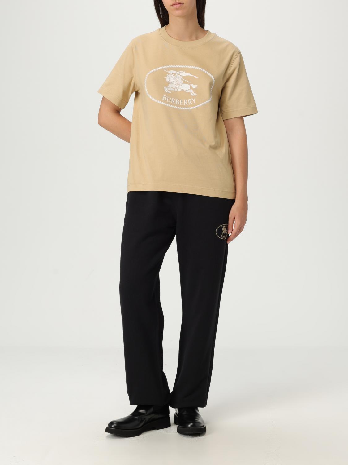 Burberry Pants Woman Black