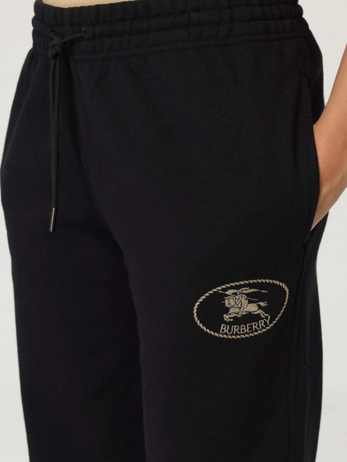Burberry Pants Woman Black