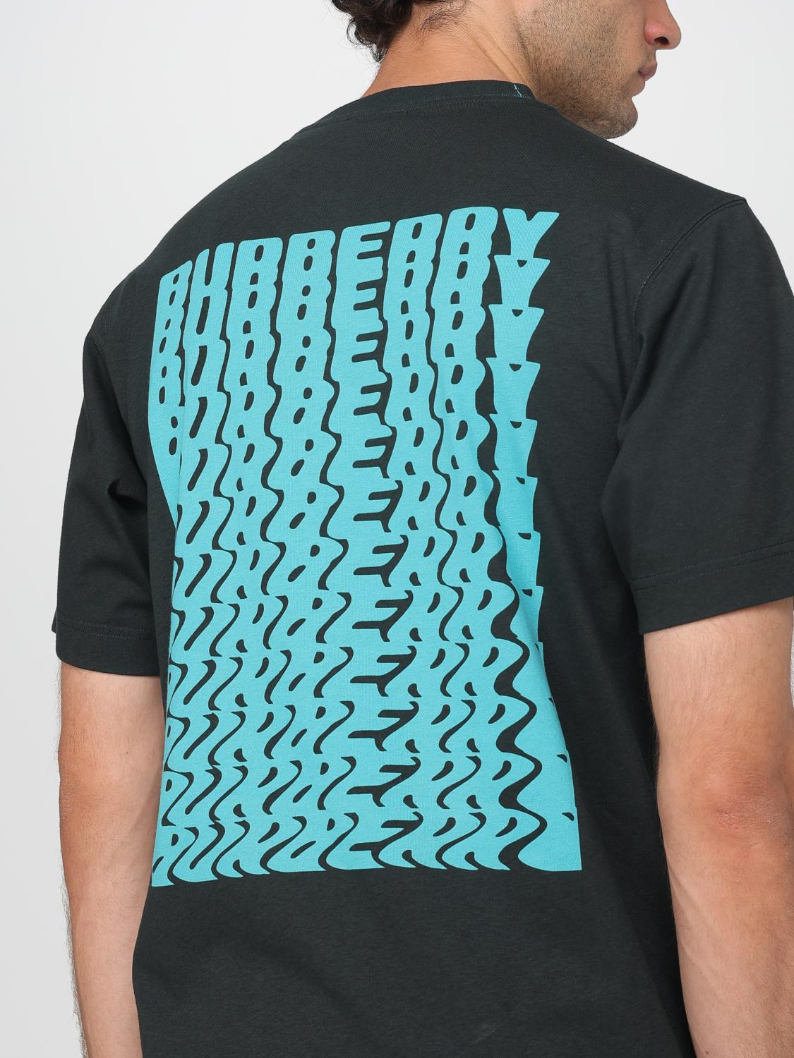 Burberry T Shirt Men Grey