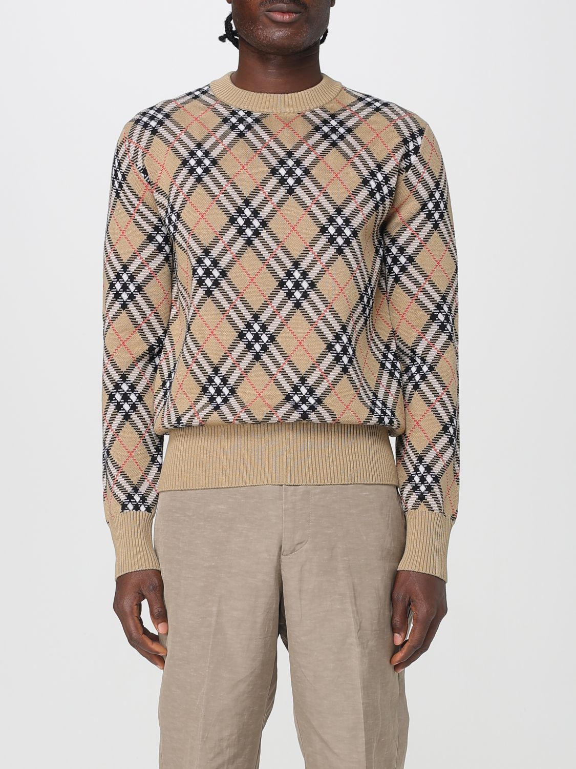 Burberry Sweater Men Beige