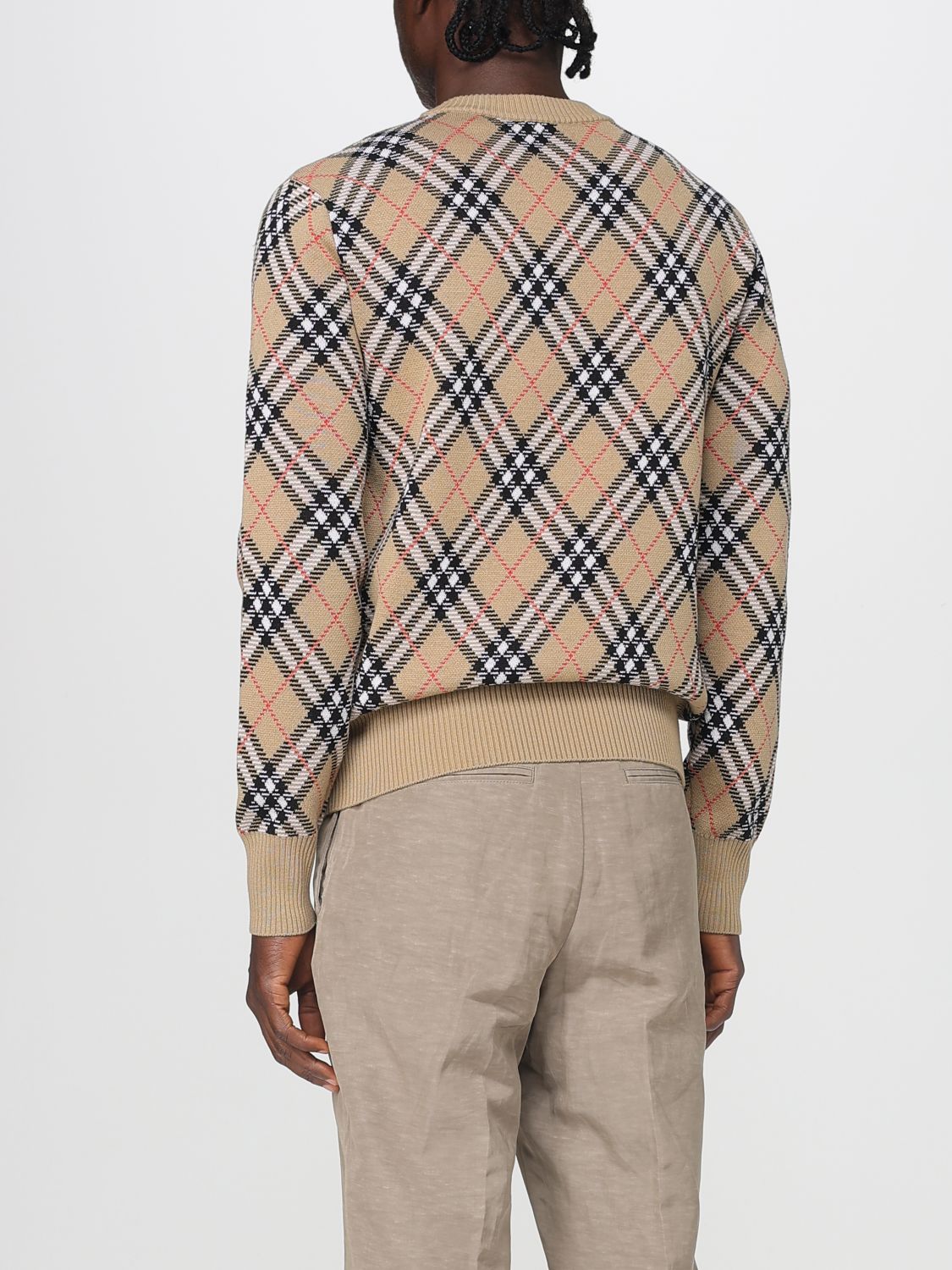 Burberry Sweater Men Beige