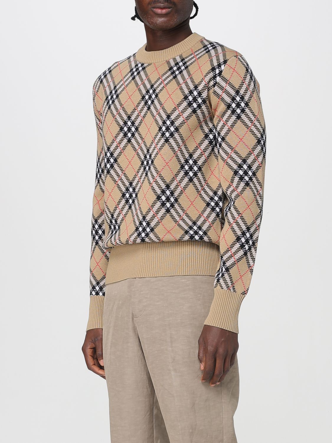 Burberry Sweater Men Beige