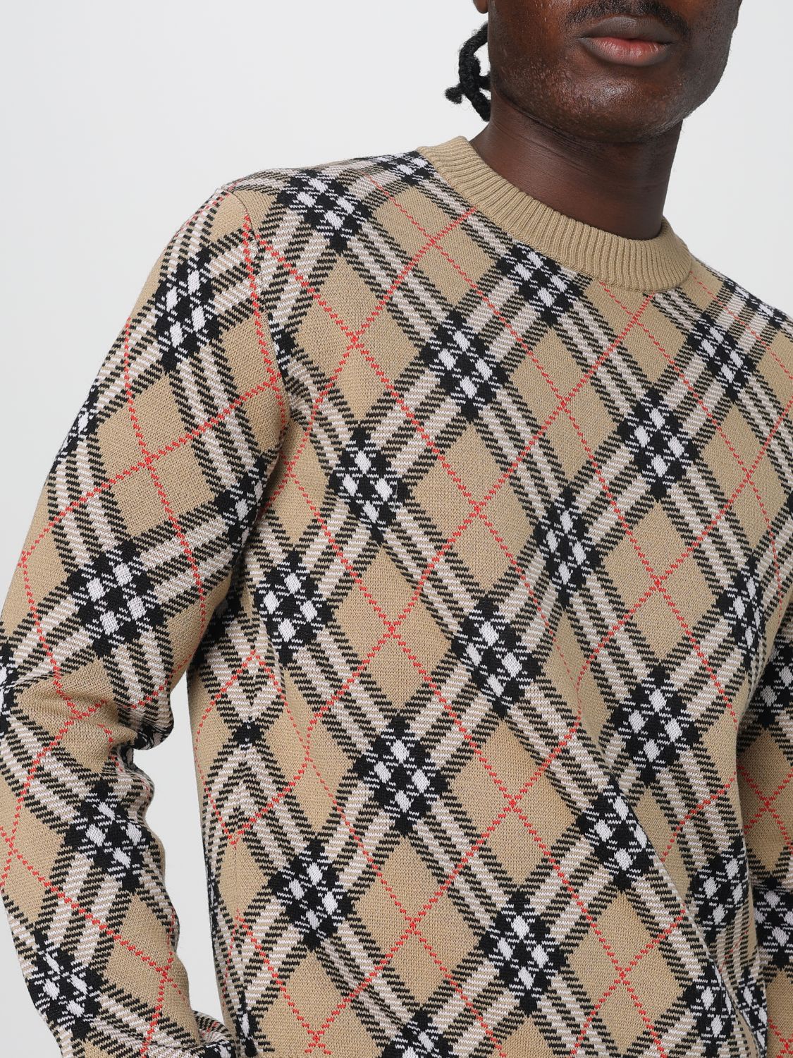 Burberry Sweater Men Beige