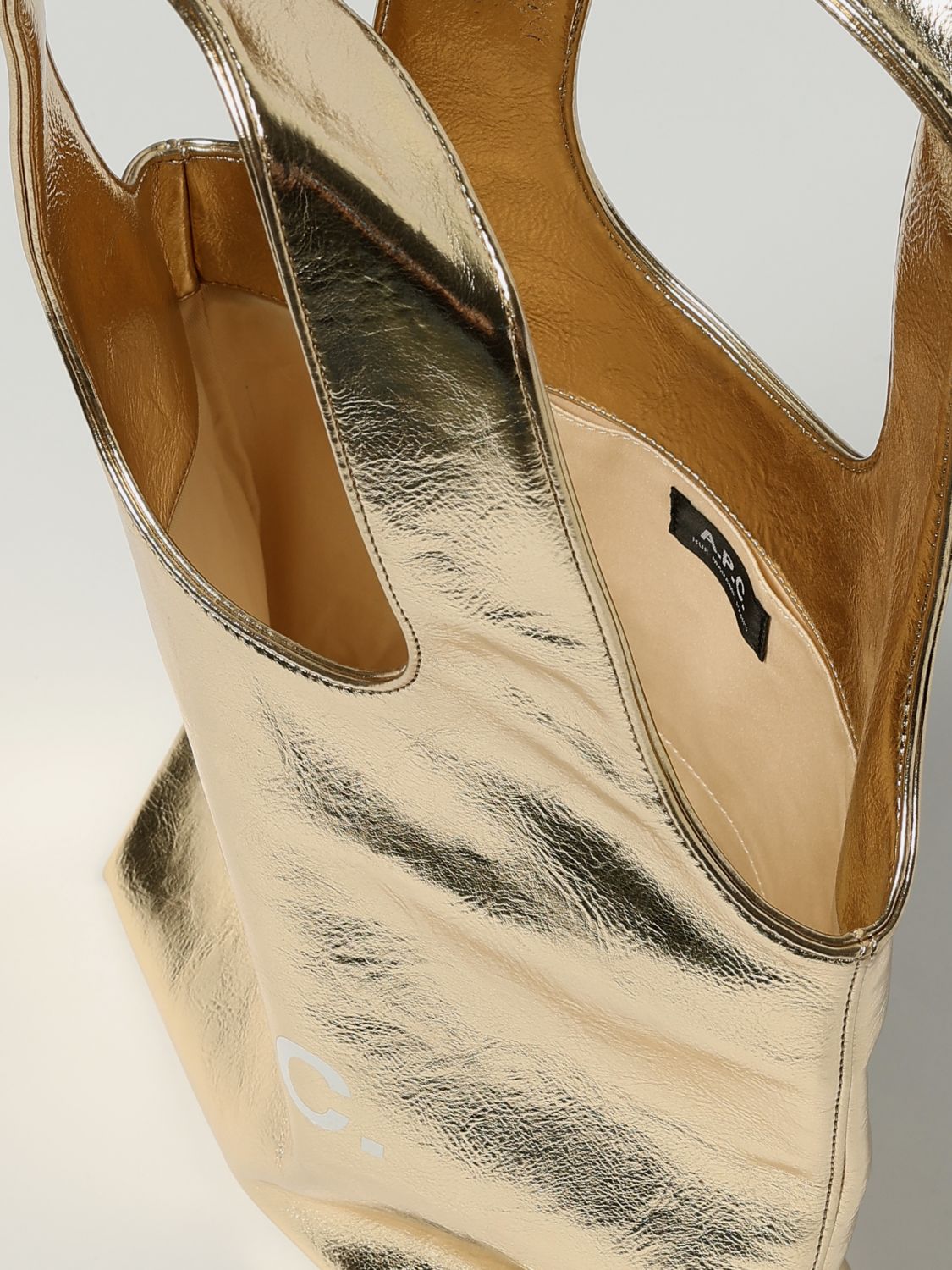 A.P.C. Handbag Woman Gold