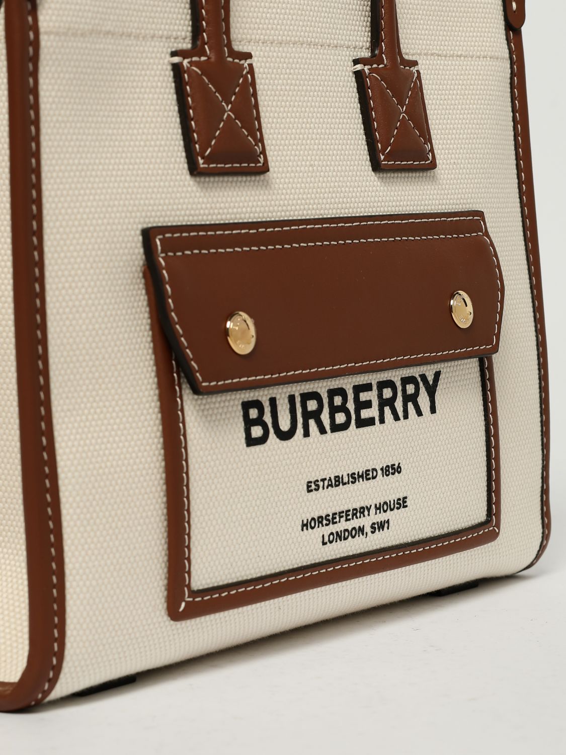 Burberry Shoulder Bag Woman White