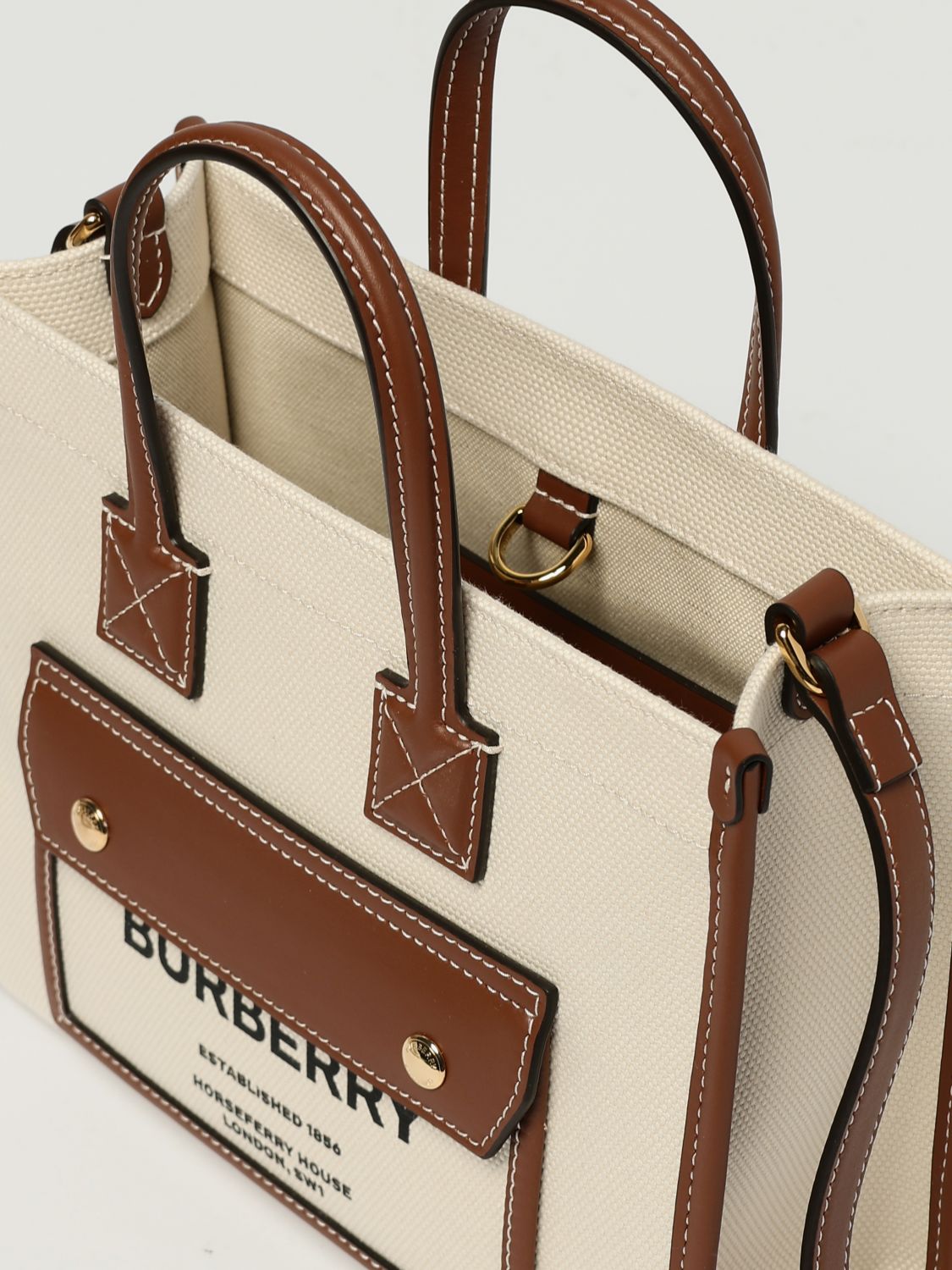 Burberry Shoulder Bag Woman White
