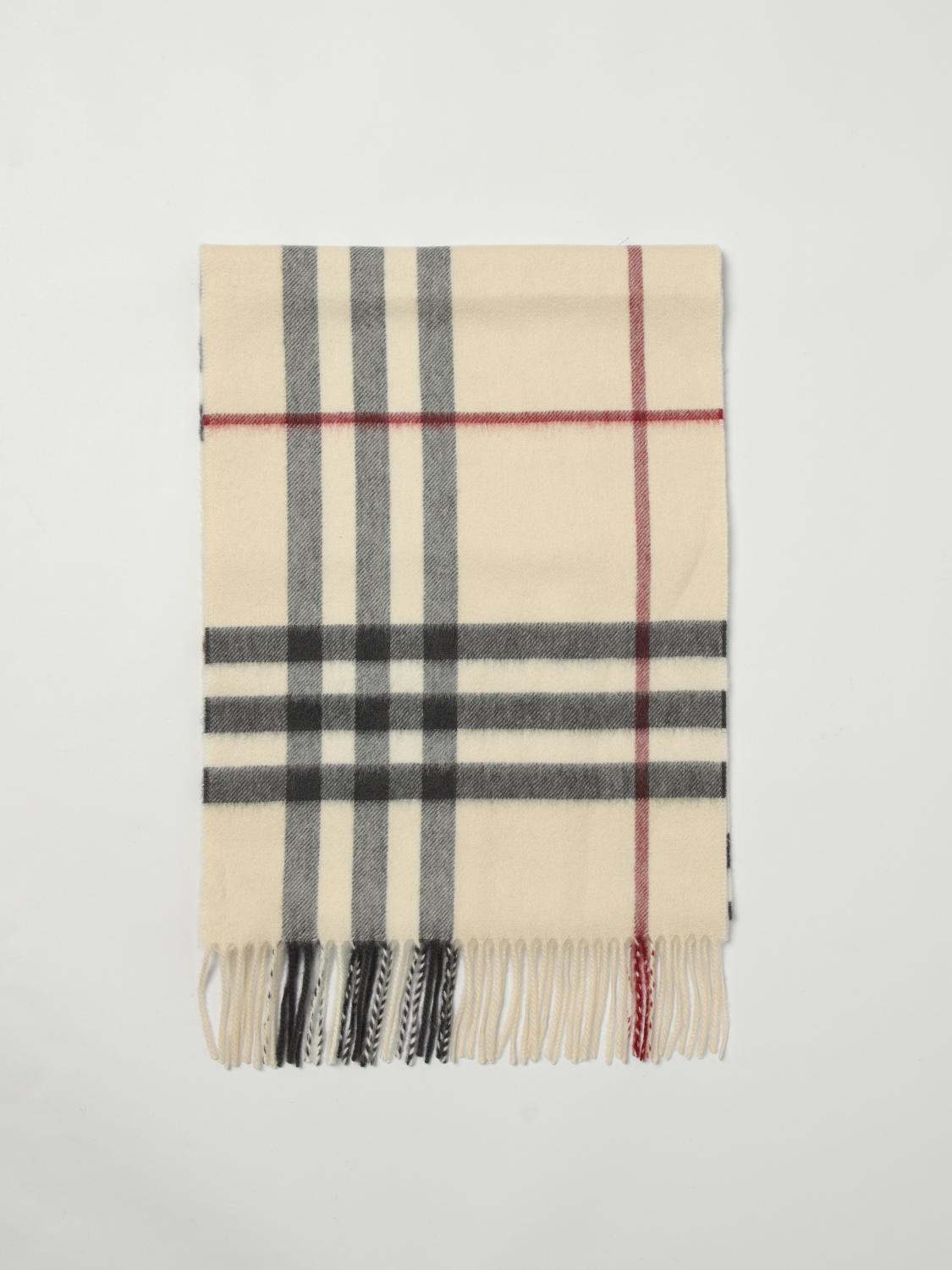 Burberry Scarf Woman Cream
