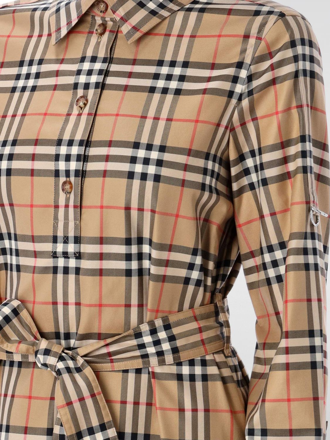 Burberry Dress Woman Beige