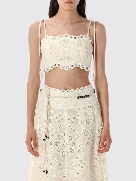 Zimmermann Top Woman Ivory