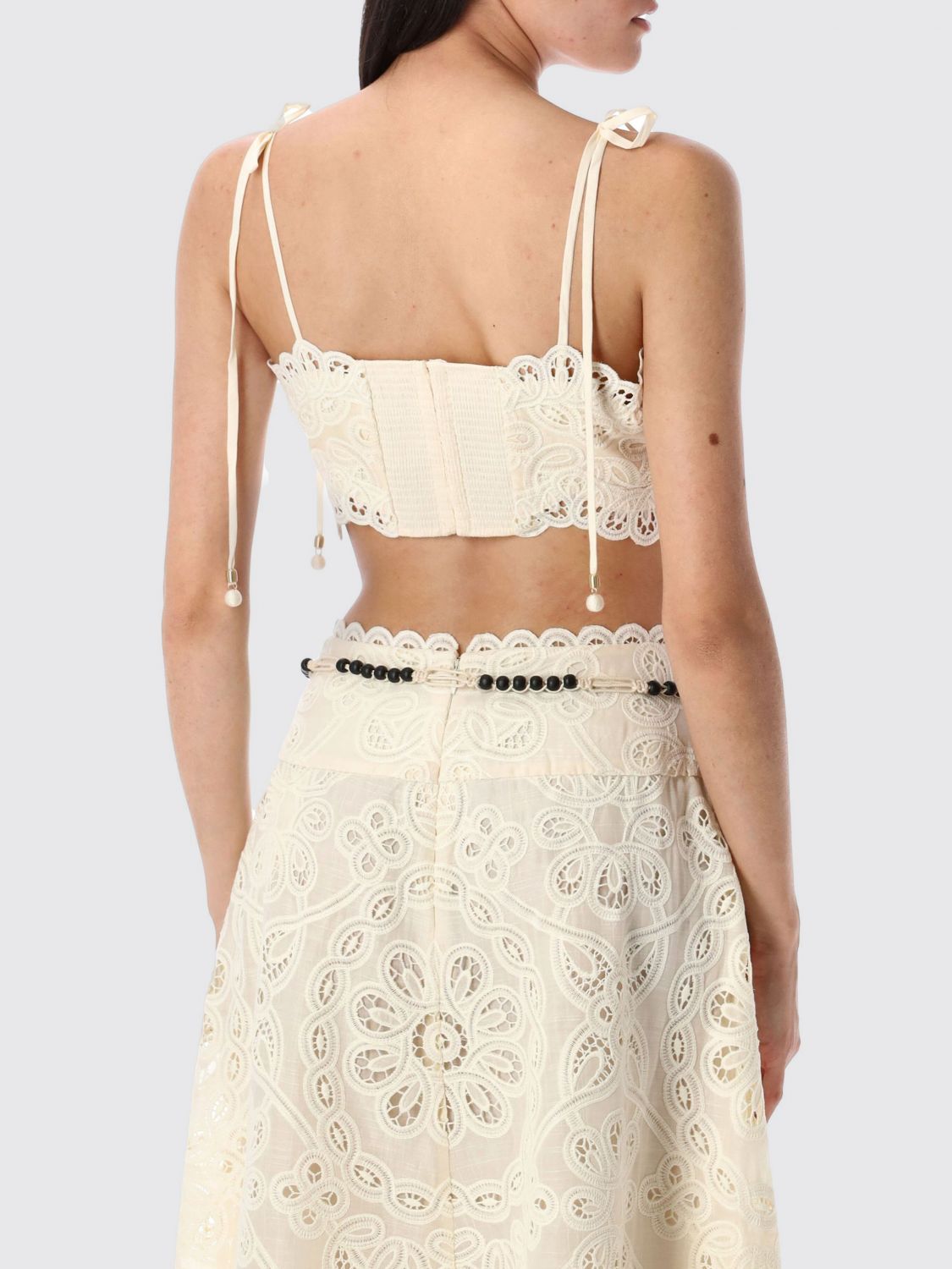 Zimmermann Top Woman Ivory