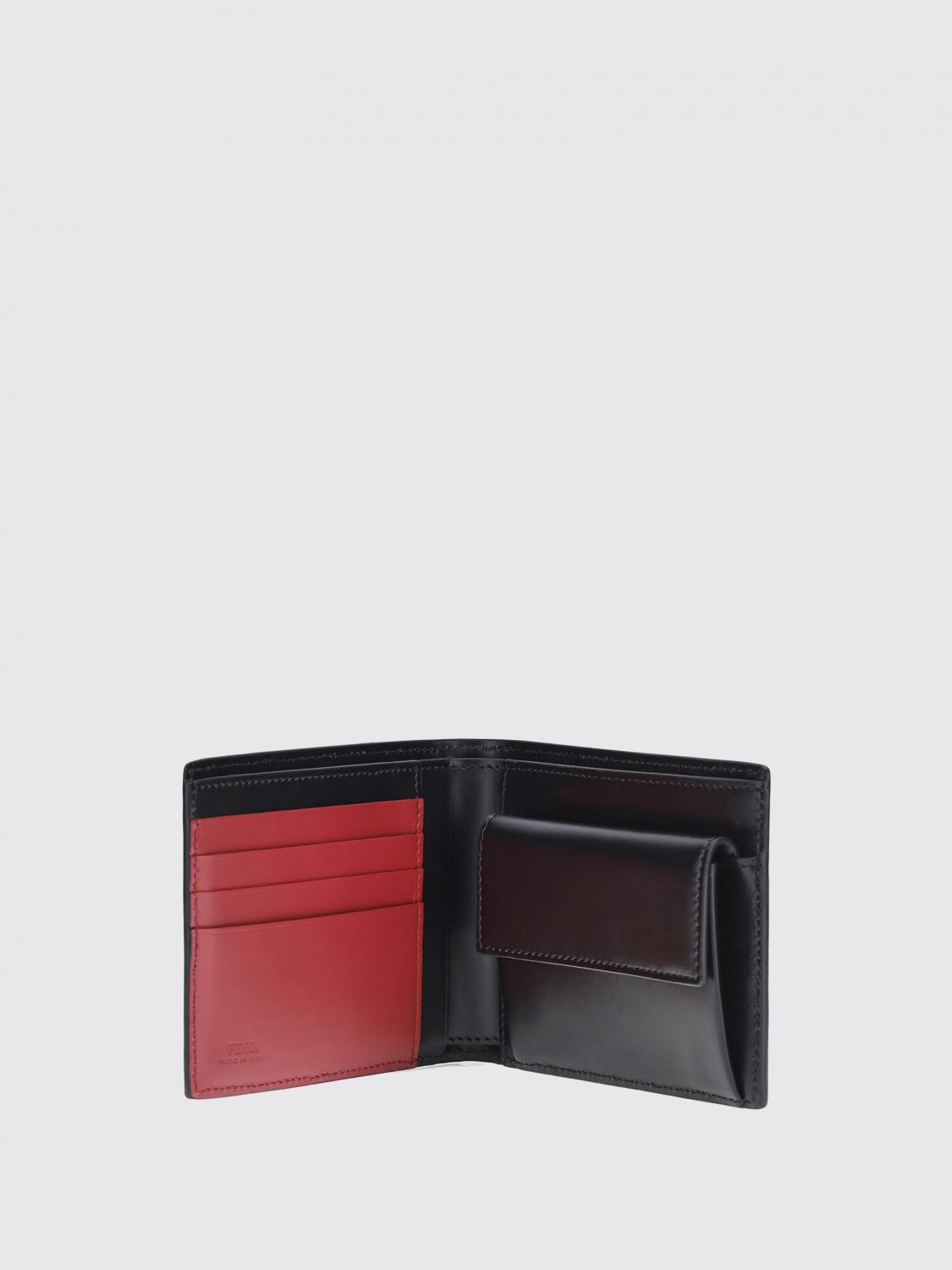 Fendi Wallet Men Black