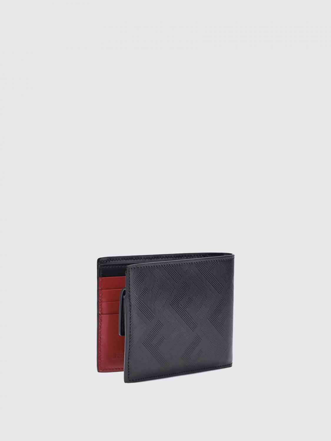 Fendi Wallet Men Black