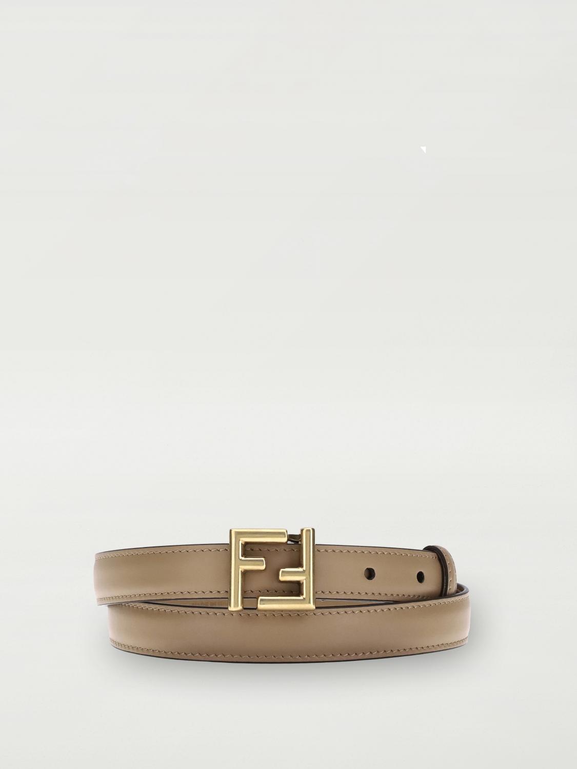 Fendi Belt Woman Brown