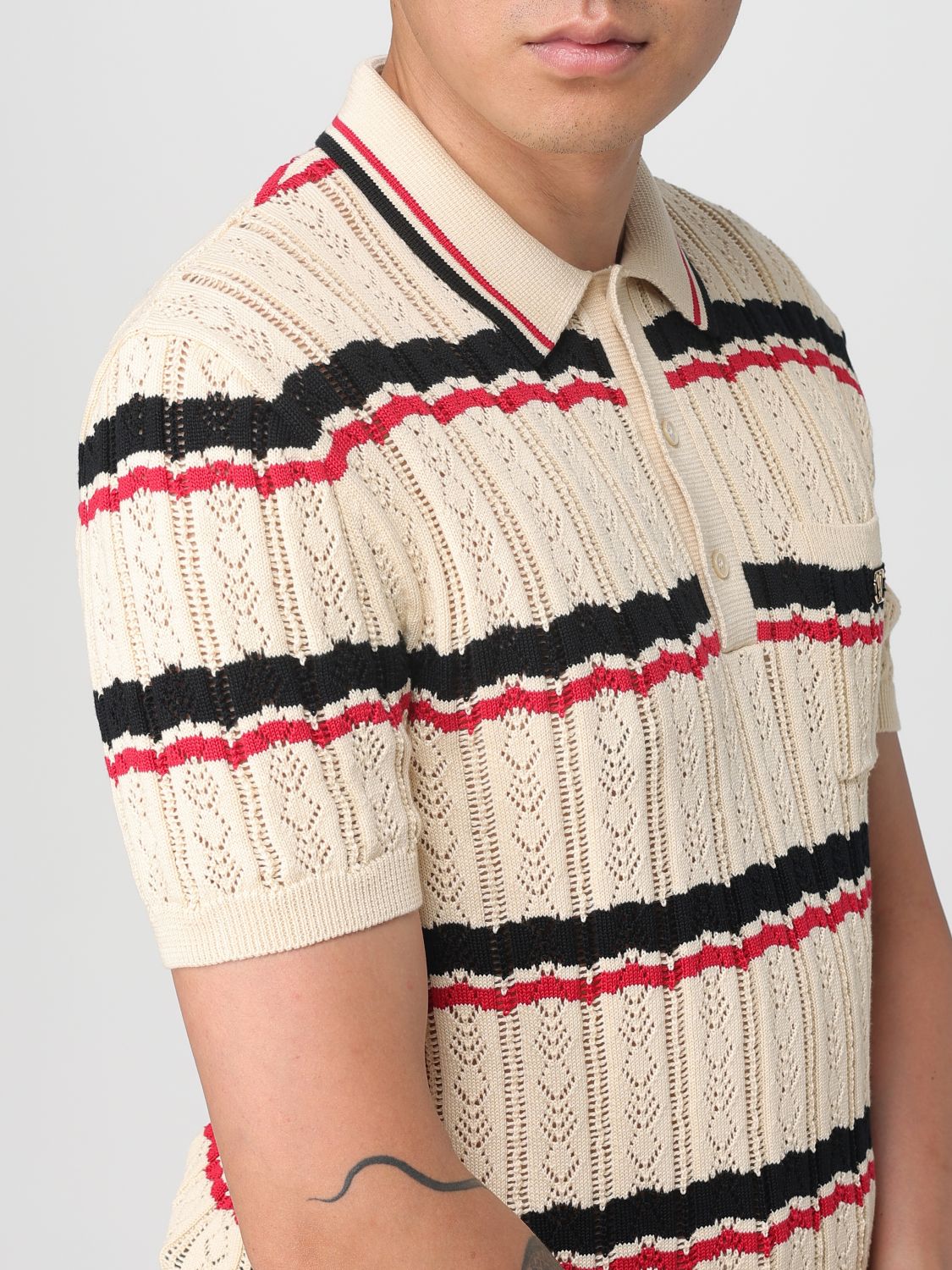 Valentino Polo Shirt Men Red