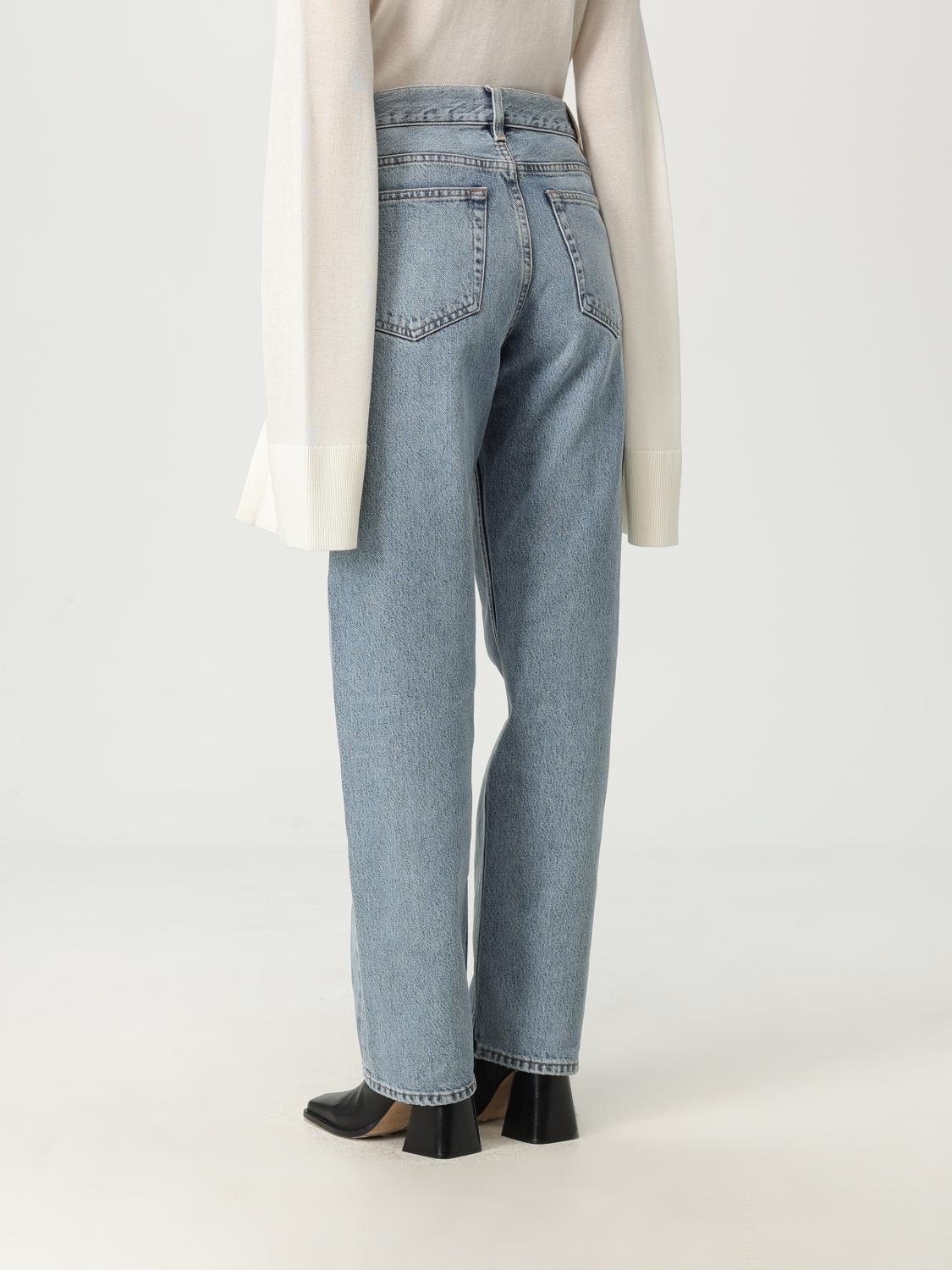 Toteme Jeans Woman Gnawed Blue