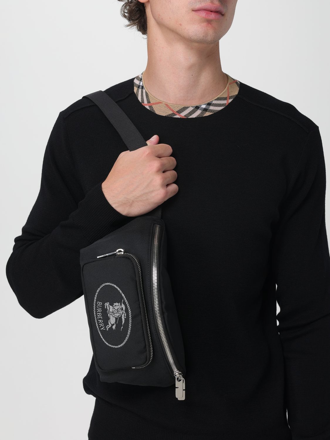 Burberry Bags Men Black