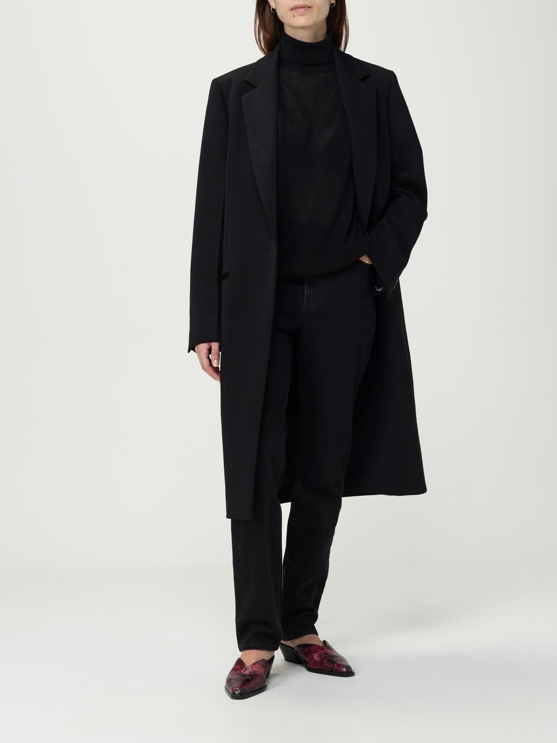 Toteme Coat Woman Black