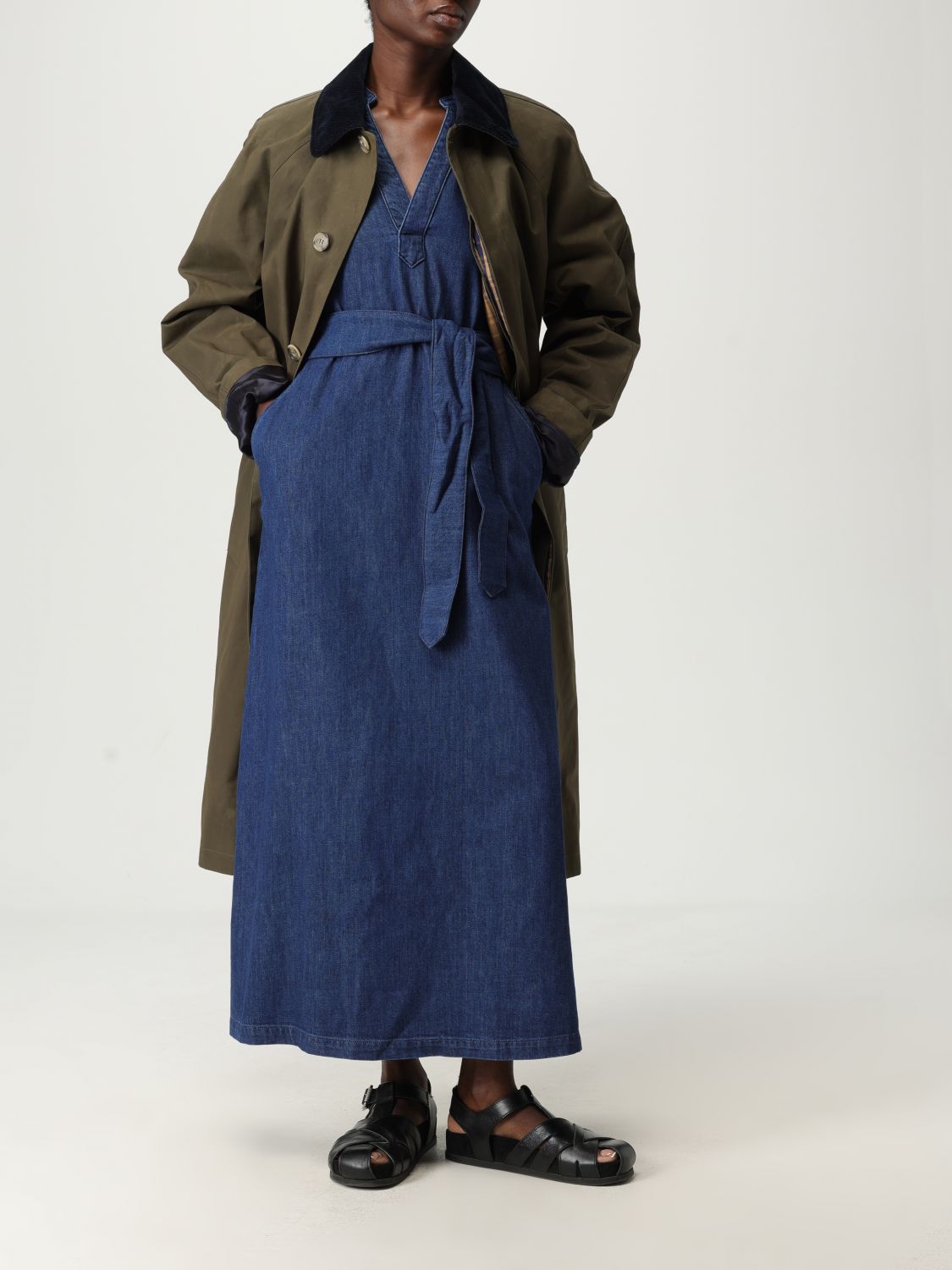A.P.C. Dress Woman Blue