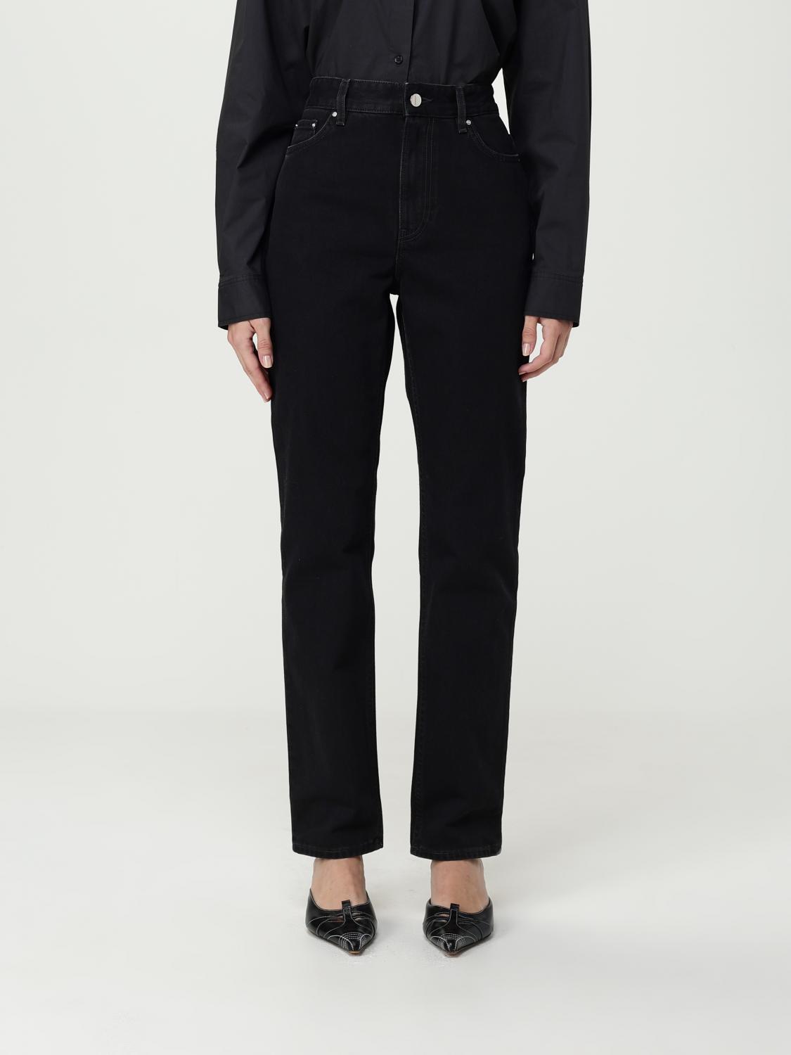 Toteme Jeans Woman Black