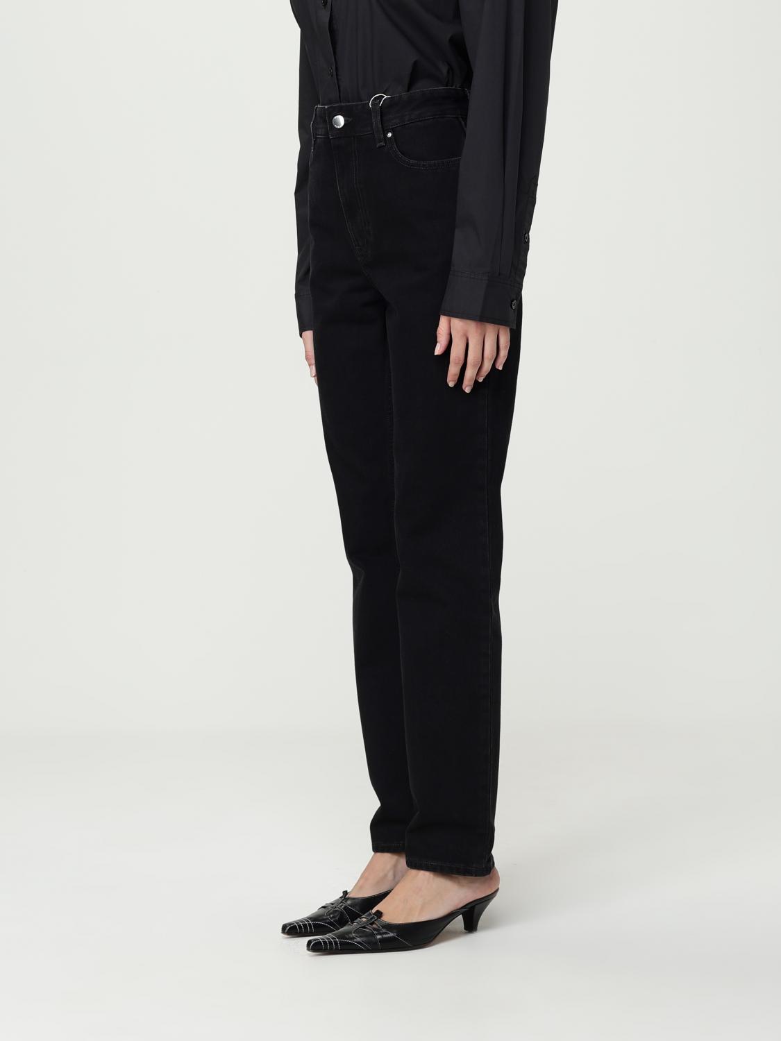 Toteme Jeans Woman Black