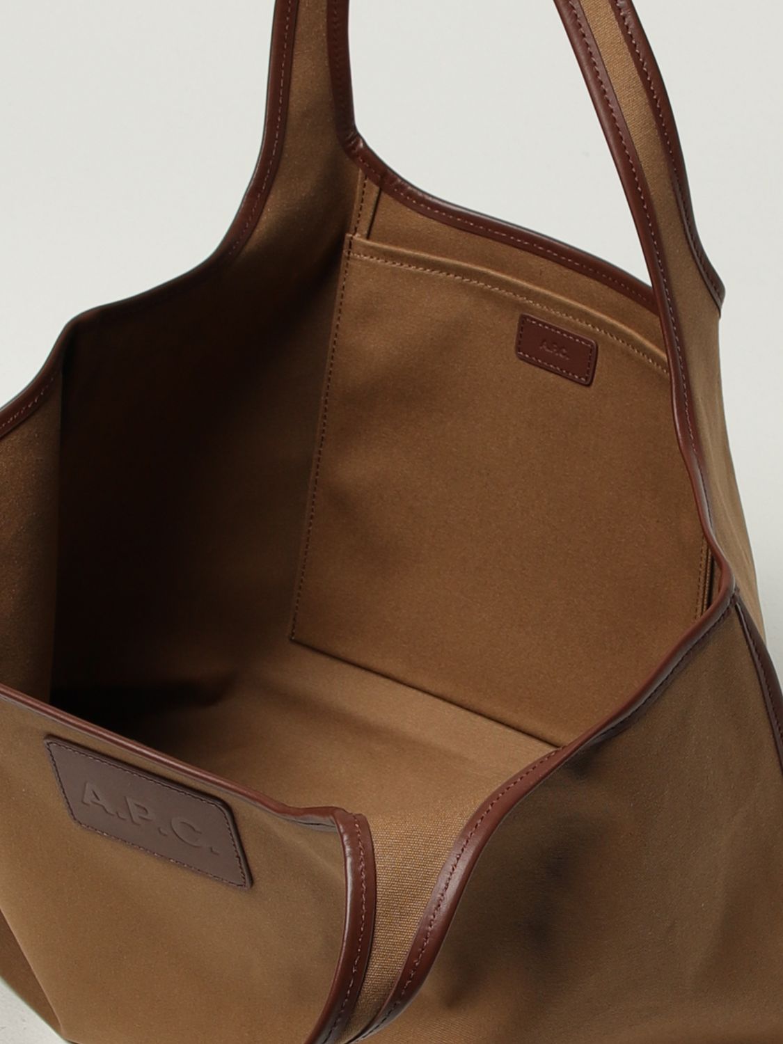 A.P.C. Crossbody Bags Woman Brown