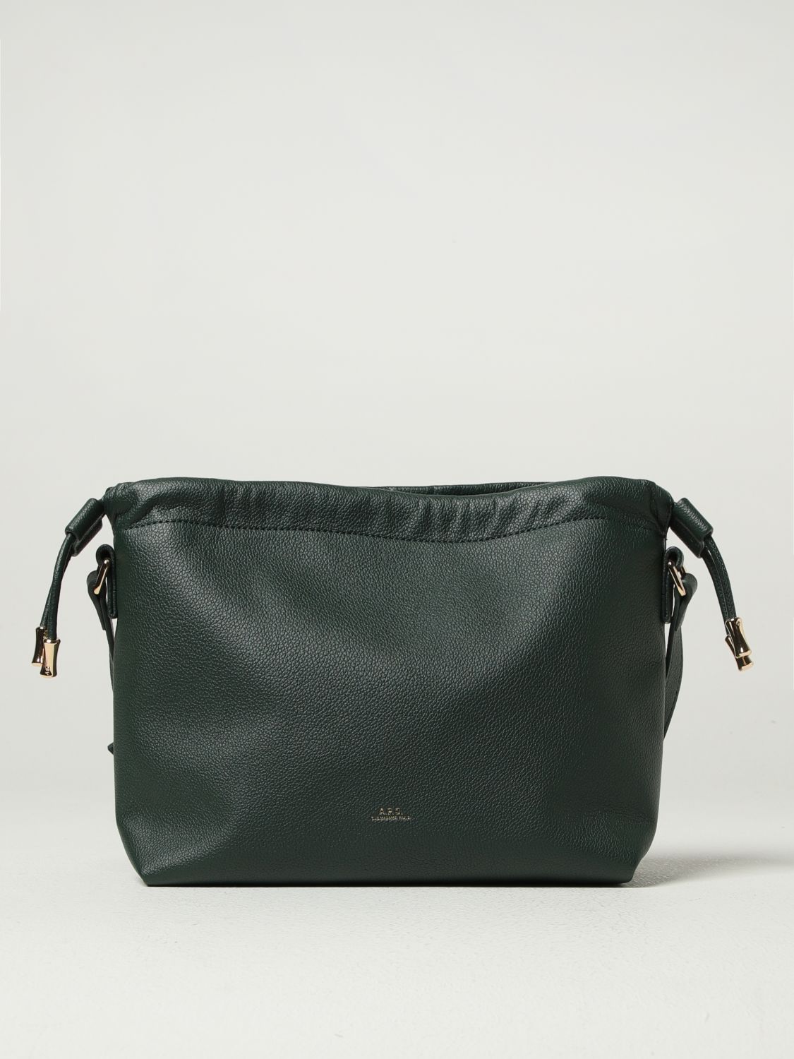 A.P.C. Crossbody Bags Woman Green