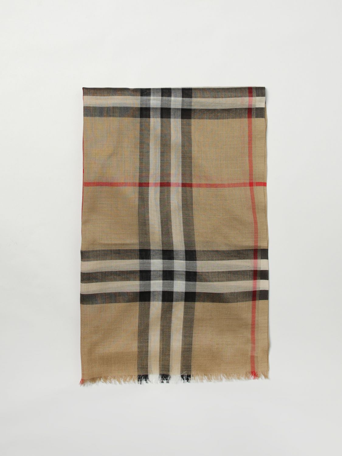 Burberry Scarf Woman Beige