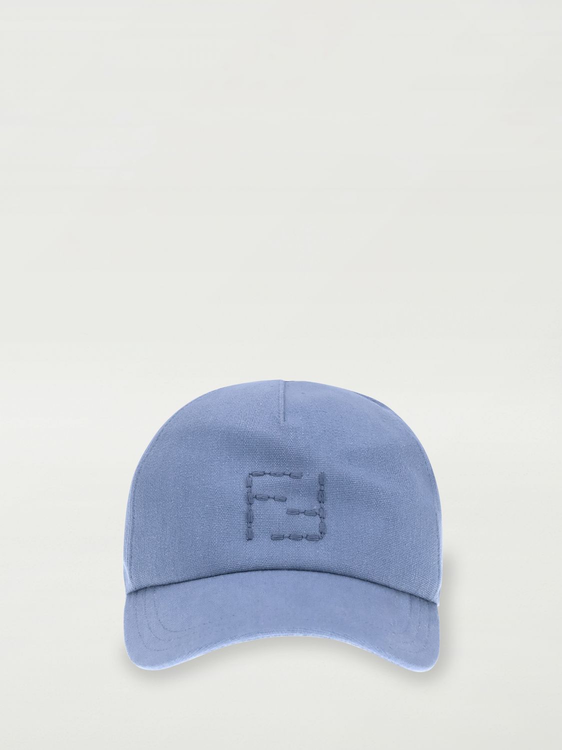 Fendi Hat Men Gnawed Blue