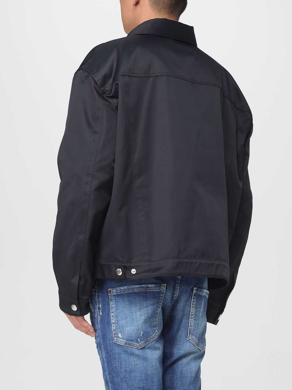 Dsquared2 Coat Men Black