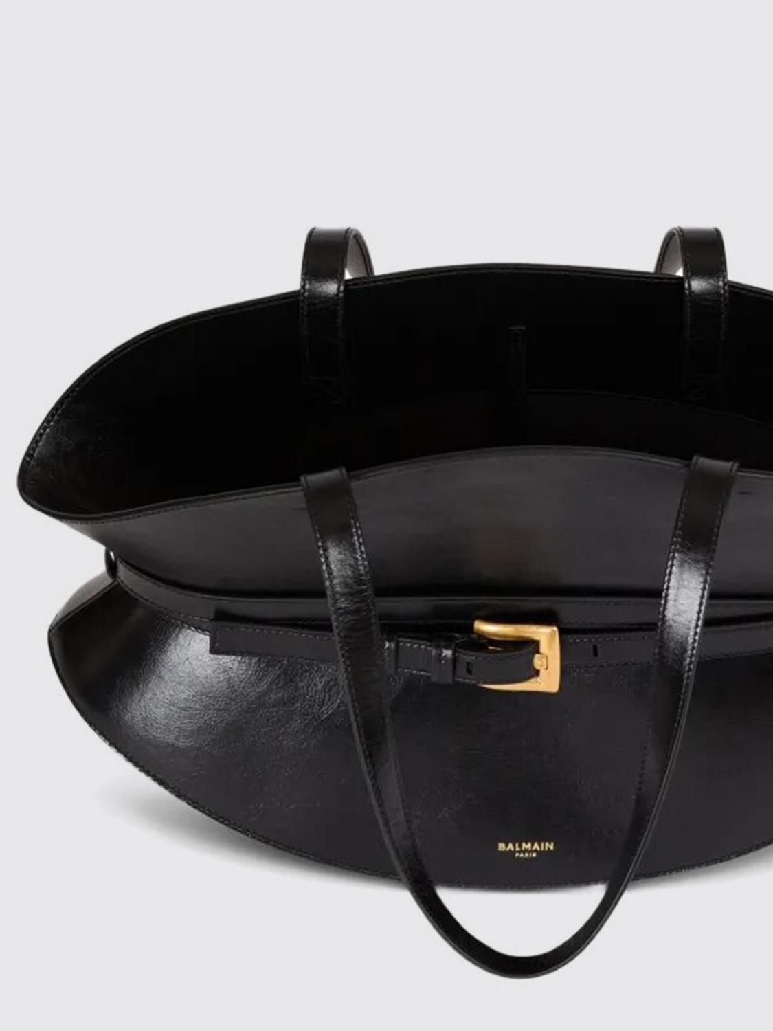 Balmain Shoulder Bag Woman Black