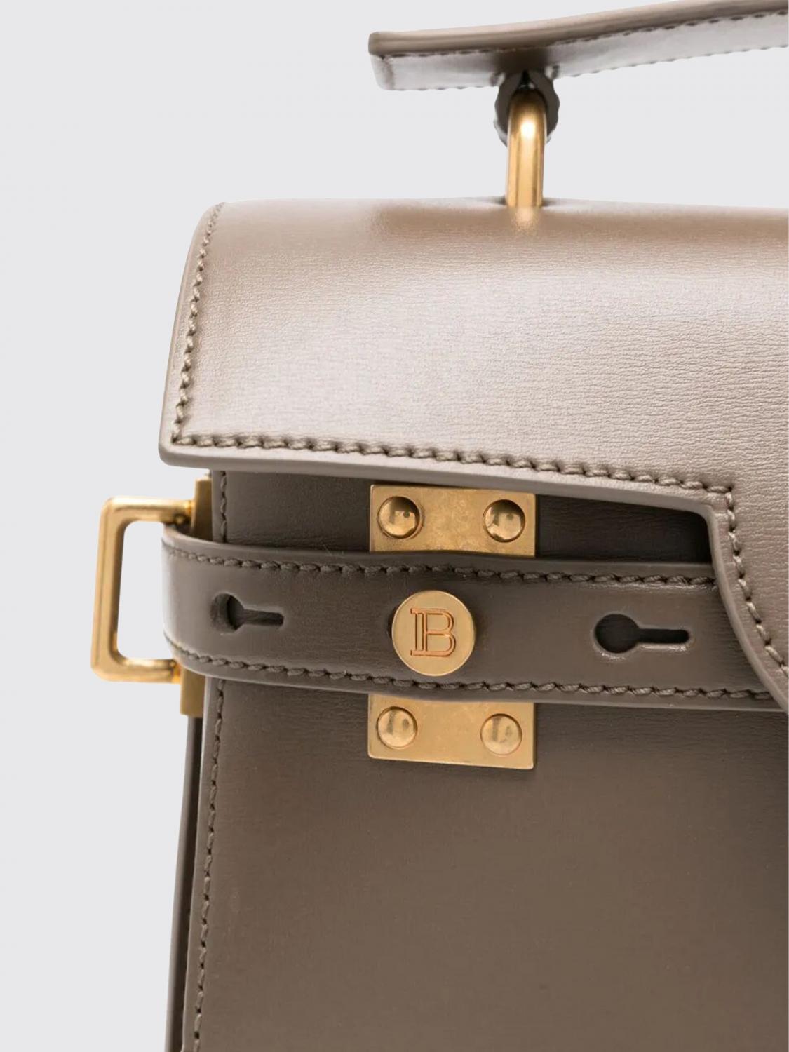 Balmain Crossbody Bags Woman Kaki