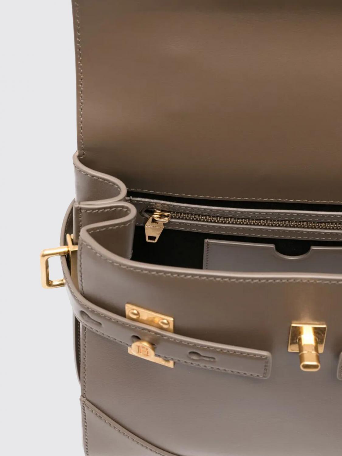 Balmain Crossbody Bags Woman Kaki