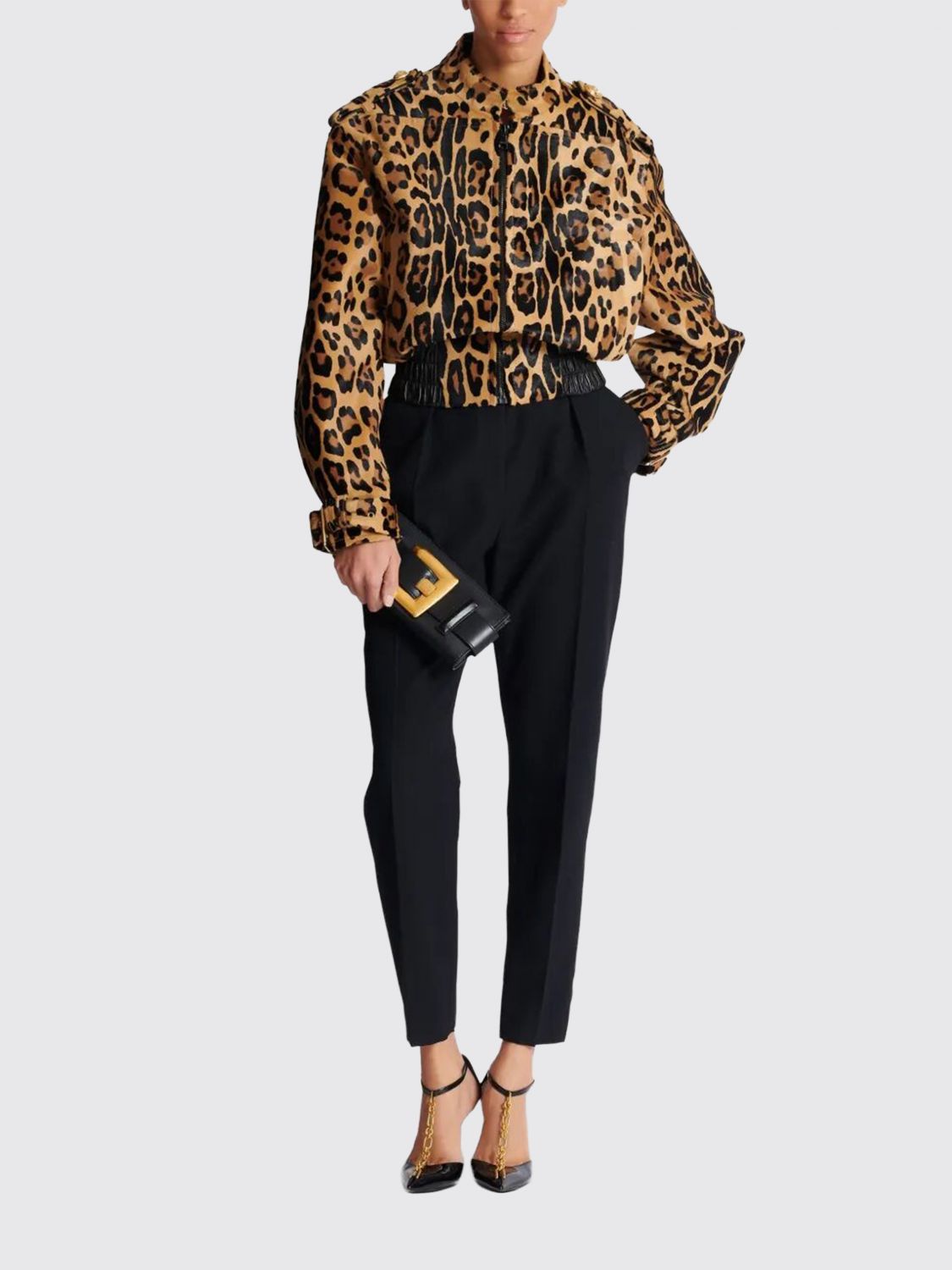 Balmain Shoulder Bag Woman Black