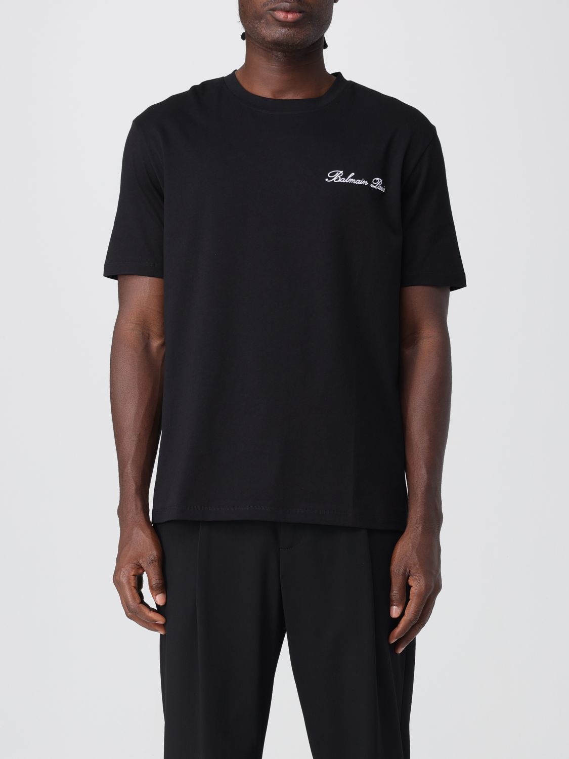 Balmain T Shirt Men Black