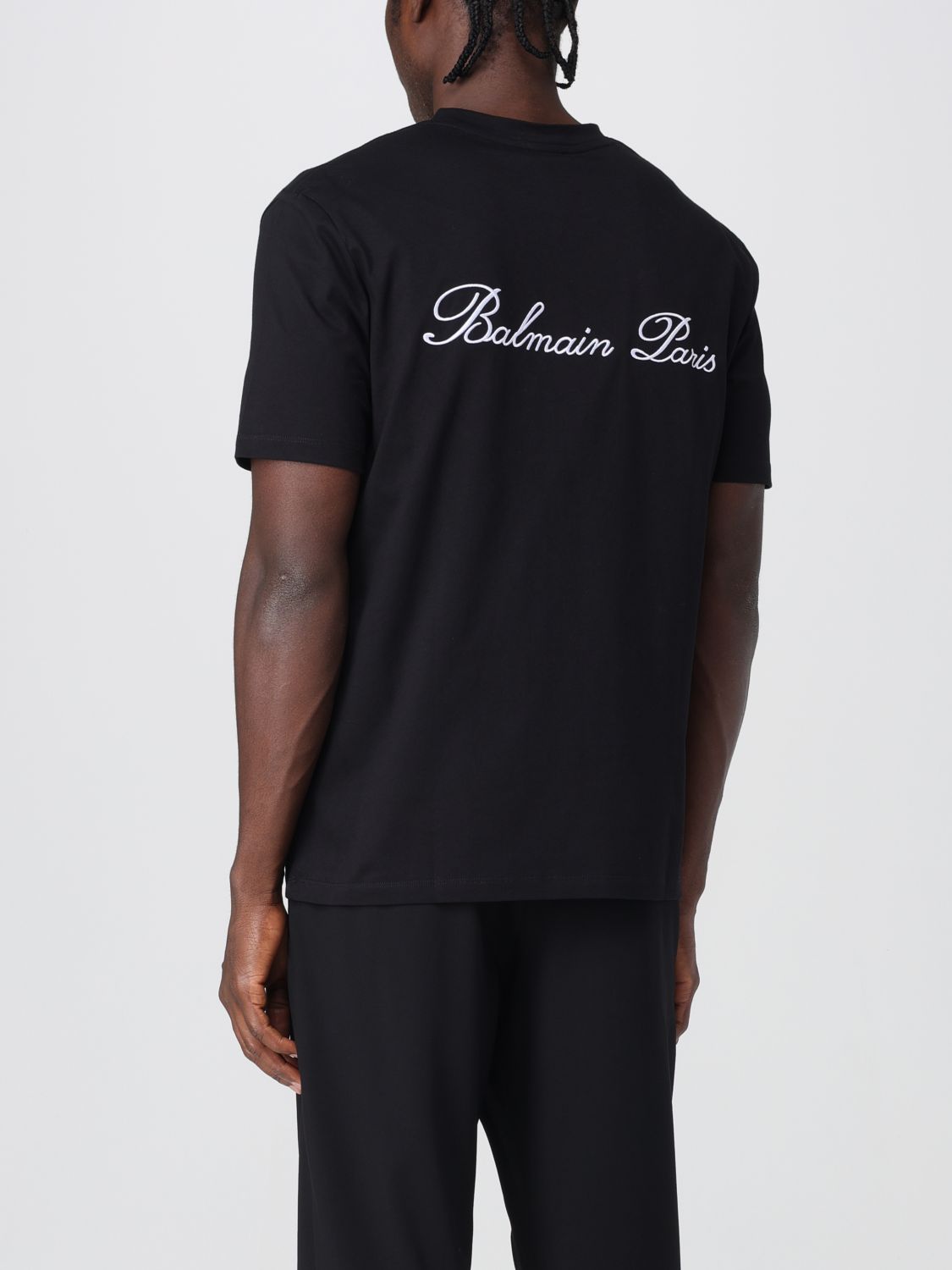 Balmain T Shirt Men Black
