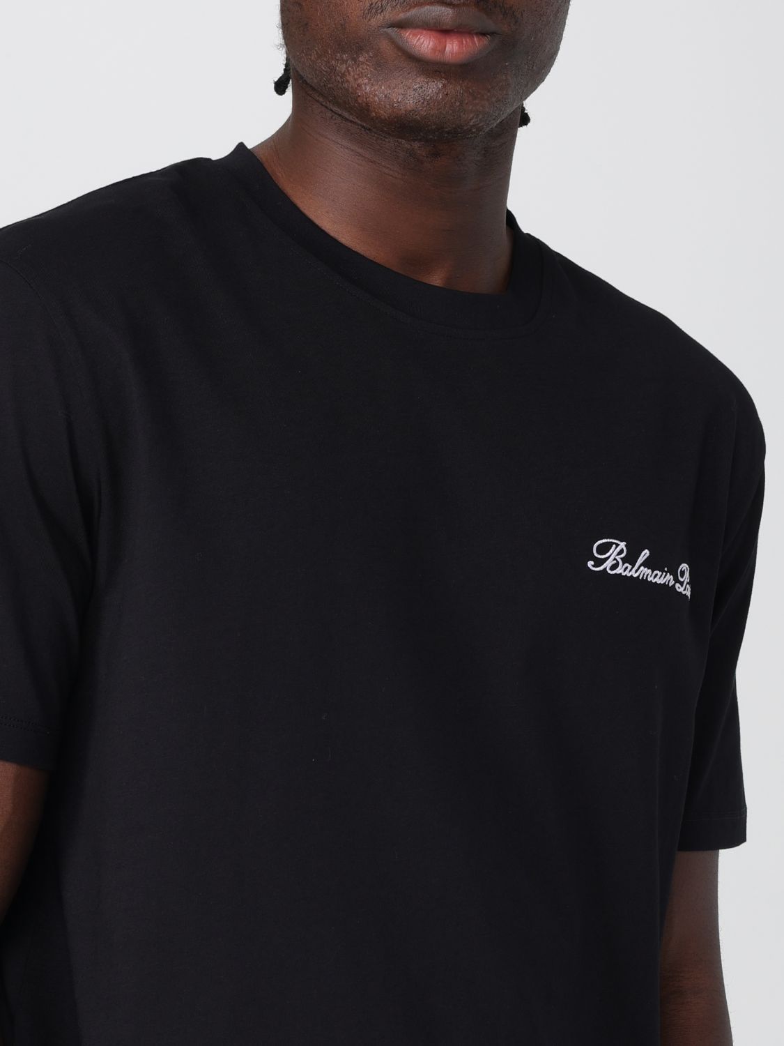 Balmain T Shirt Men Black