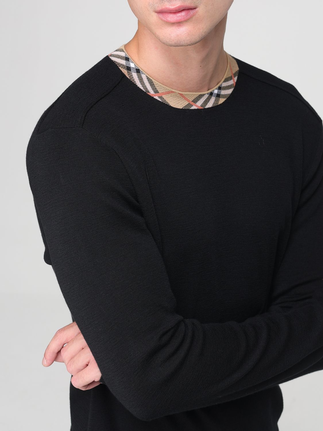 Burberry Sweater Men Black