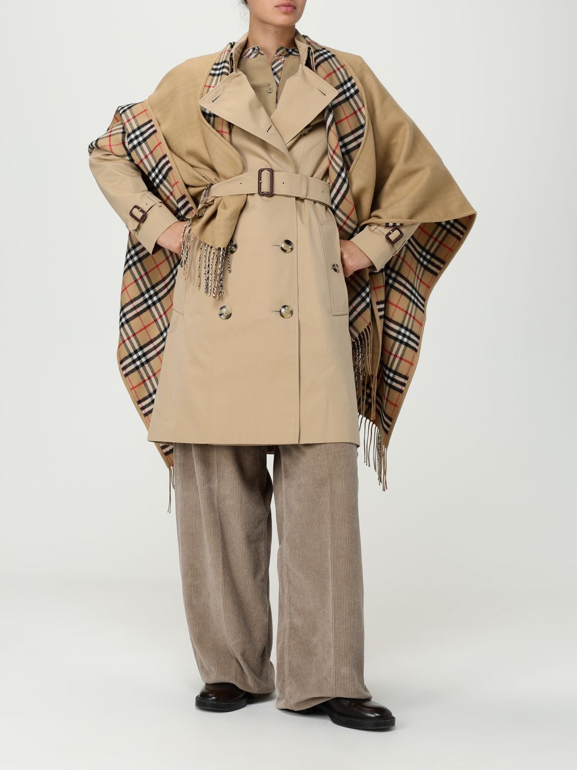 Burberry Cardigan Woman Beige