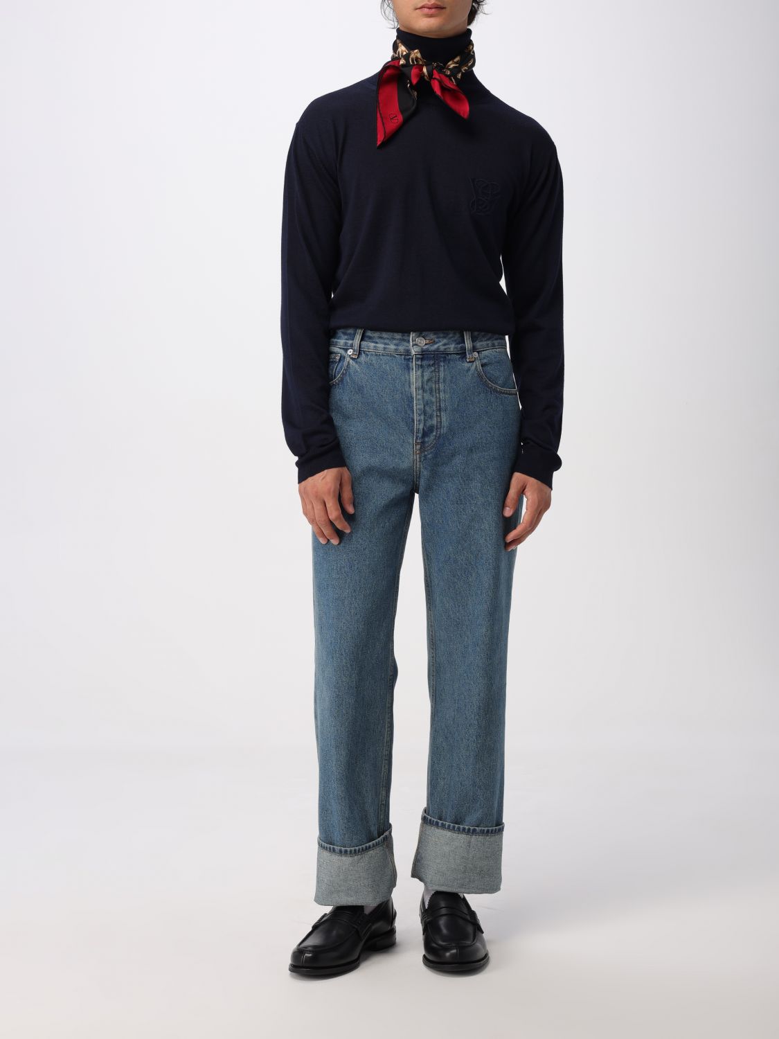 Valentino Sweater Men Blue