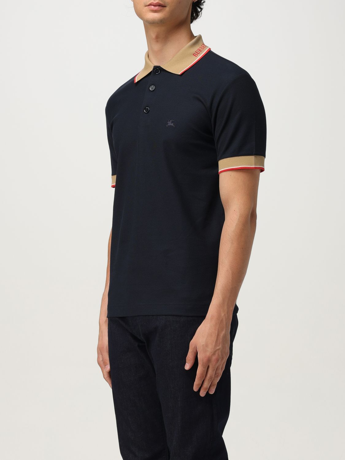 Burberry T Shirt Men Blue