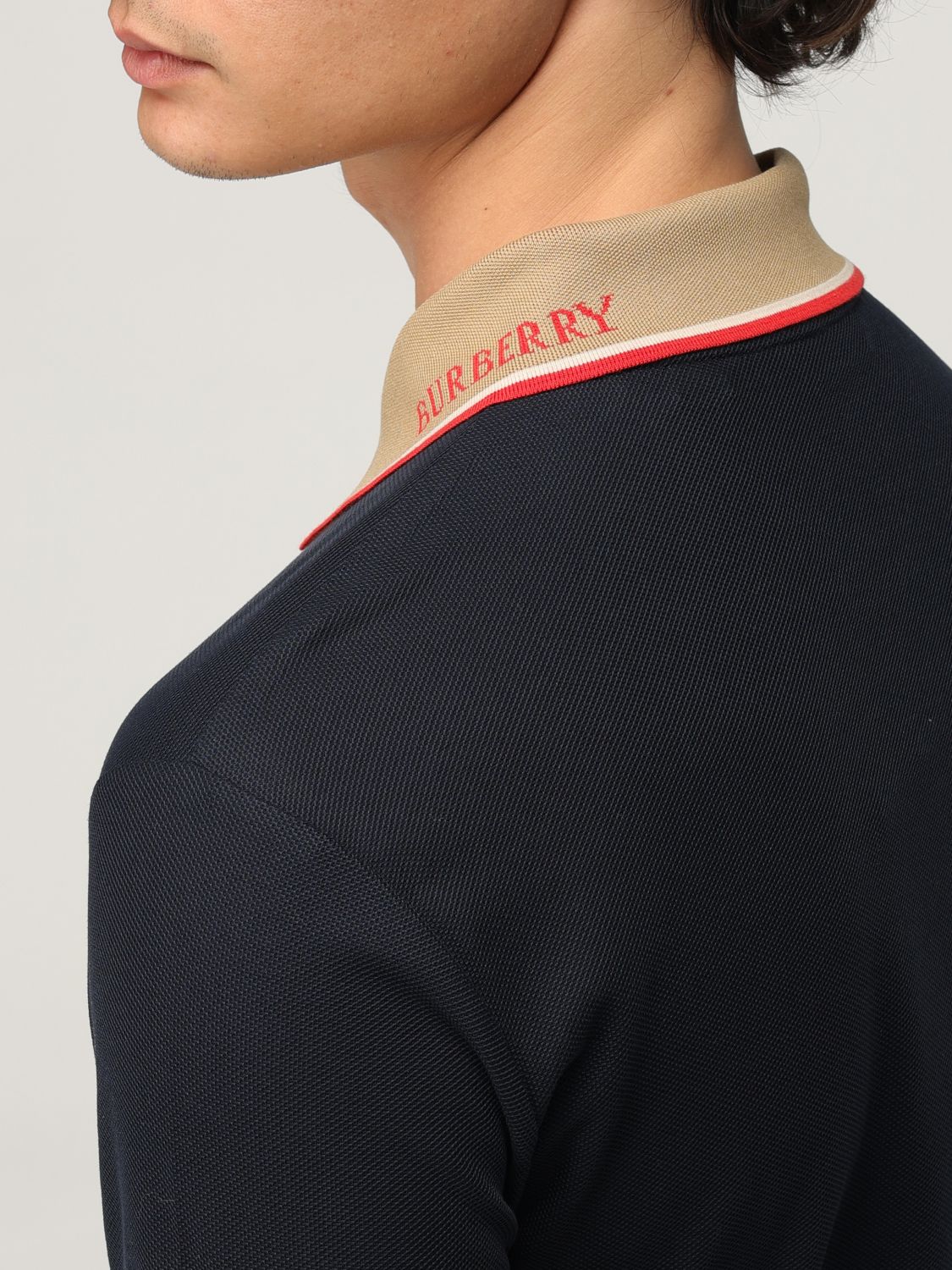 Burberry T Shirt Men Blue