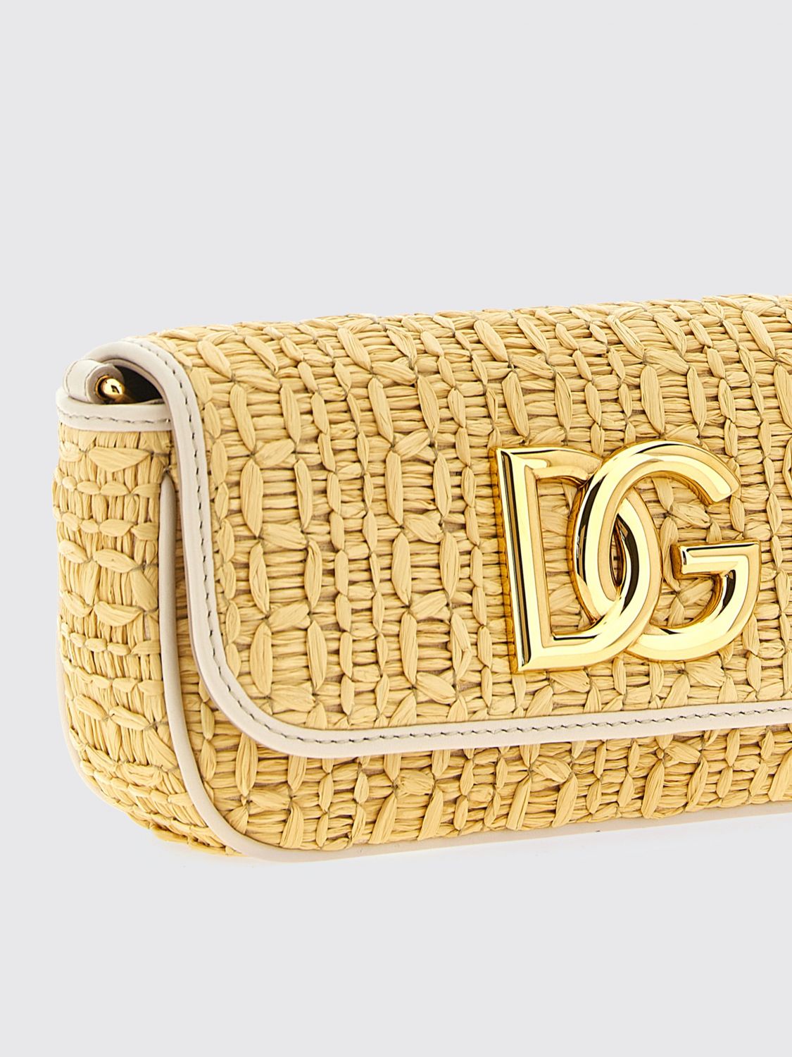 Dolce & Gabbana Crossbody Bags Woman Beige