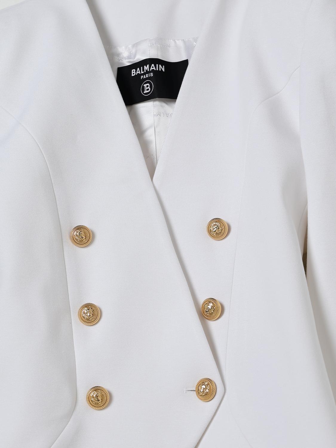 Balmain Jacket Kids White