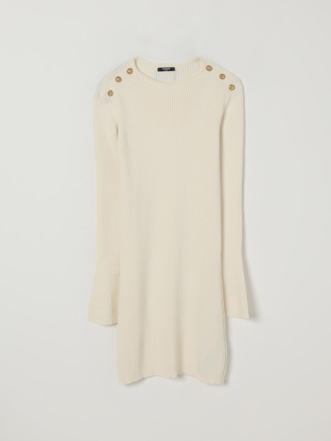 Balmain Dress Kids White