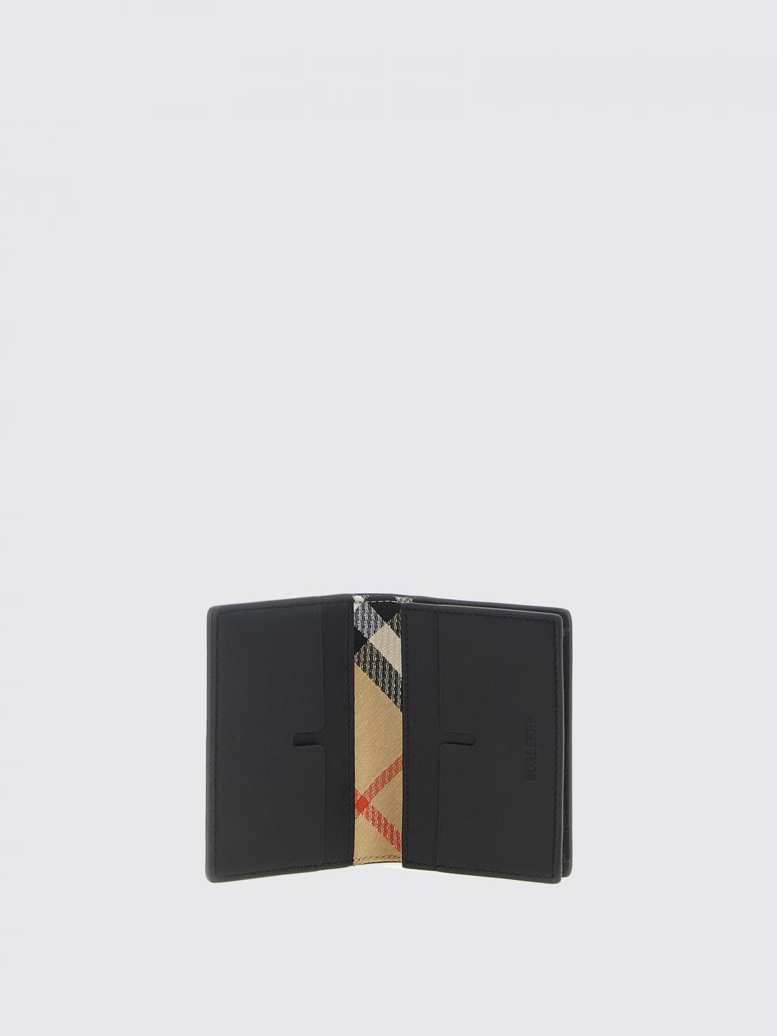 Burberry Wallet Men Black