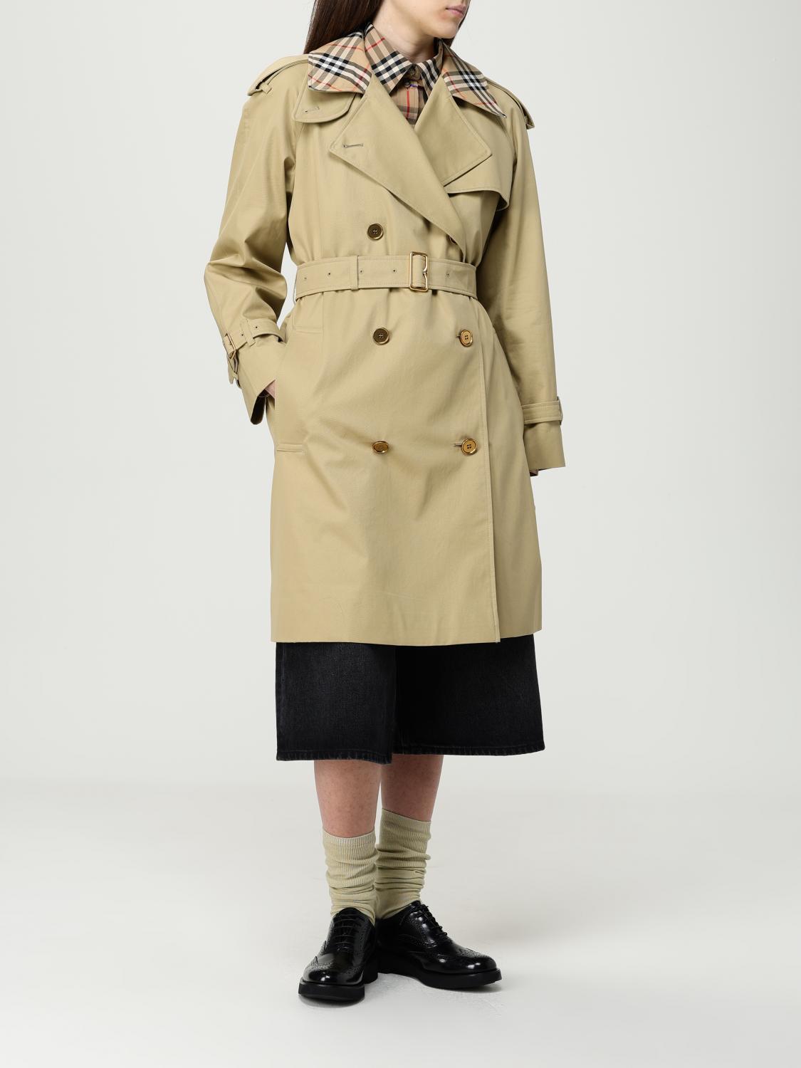 Burberry Shirt Woman Beige